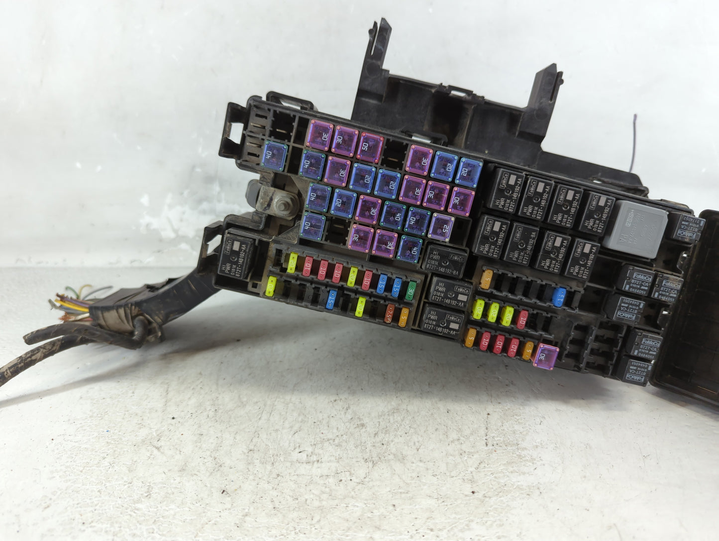2012 Ford Explorer Fusebox Fuse Box Panel Relay Module P/N:BT4T-14A003-AA Fits OEM Used Auto Parts - Oemusedautoparts1.com