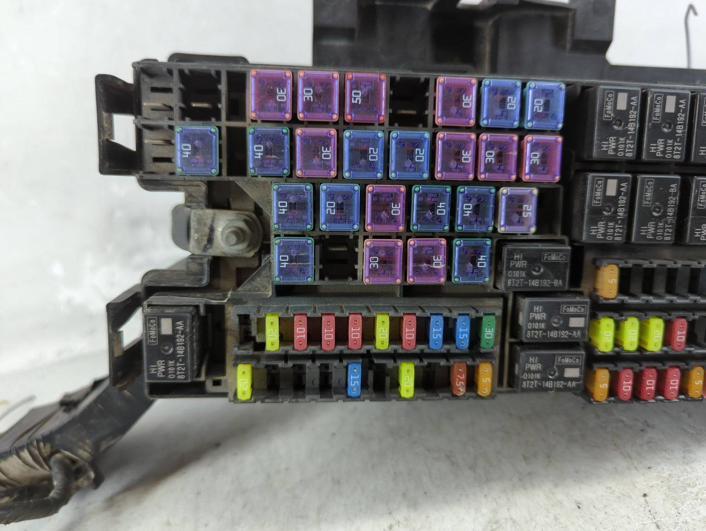 2012 Ford Explorer Fusebox Fuse Box Panel Relay Module P/N:BT4T-14A003-AA Fits OEM Used Auto Parts - Oemusedautoparts1.com