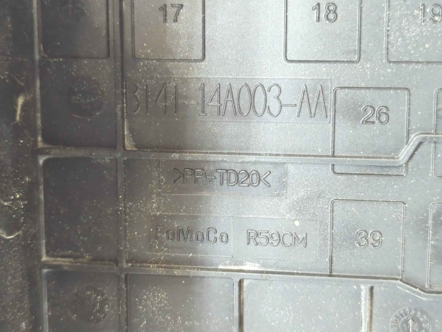 2012 Ford Explorer Fusebox Fuse Box Panel Relay Module P/N:BT4T-14A003-AA Fits OEM Used Auto Parts - Oemusedautoparts1.com