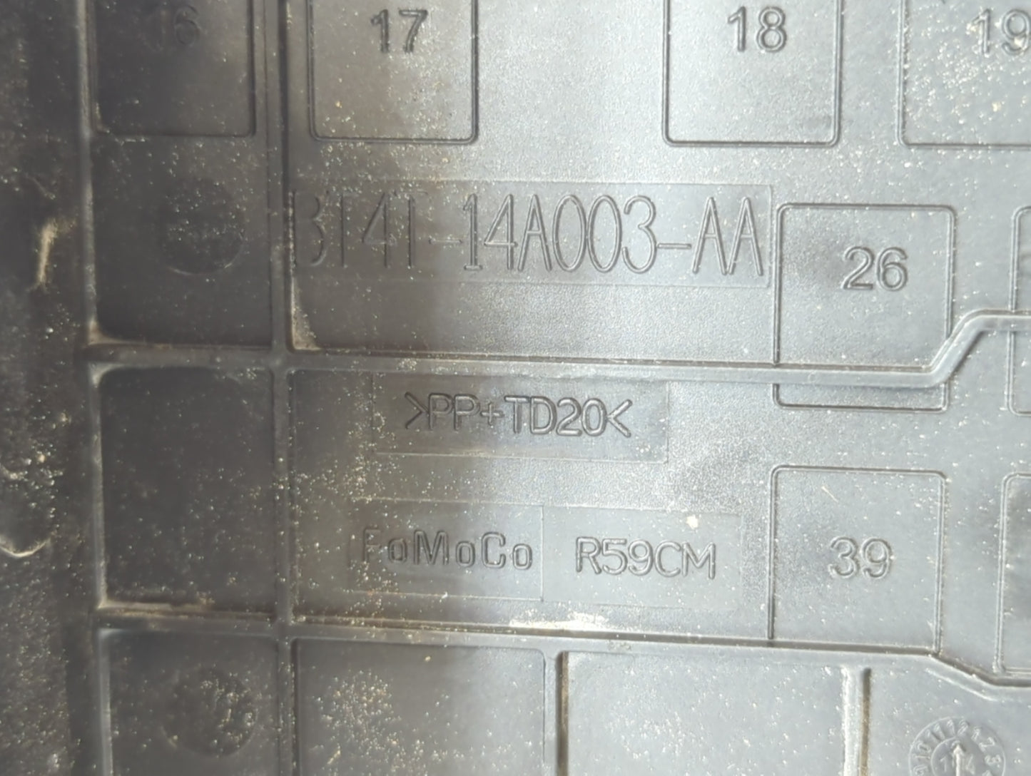 2012 Ford Explorer Fusebox Fuse Box Panel Relay Module P/N:BT4T-14A003-AA Fits OEM Used Auto Parts - Oemusedautoparts1.com
