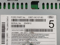 2012 Ford Explorer Radio AM FM Cd Player Receiver Replacement P/N:CB5T-19C107-BC CB5T-19C107-CC Fits OEM Used Auto Parts - O