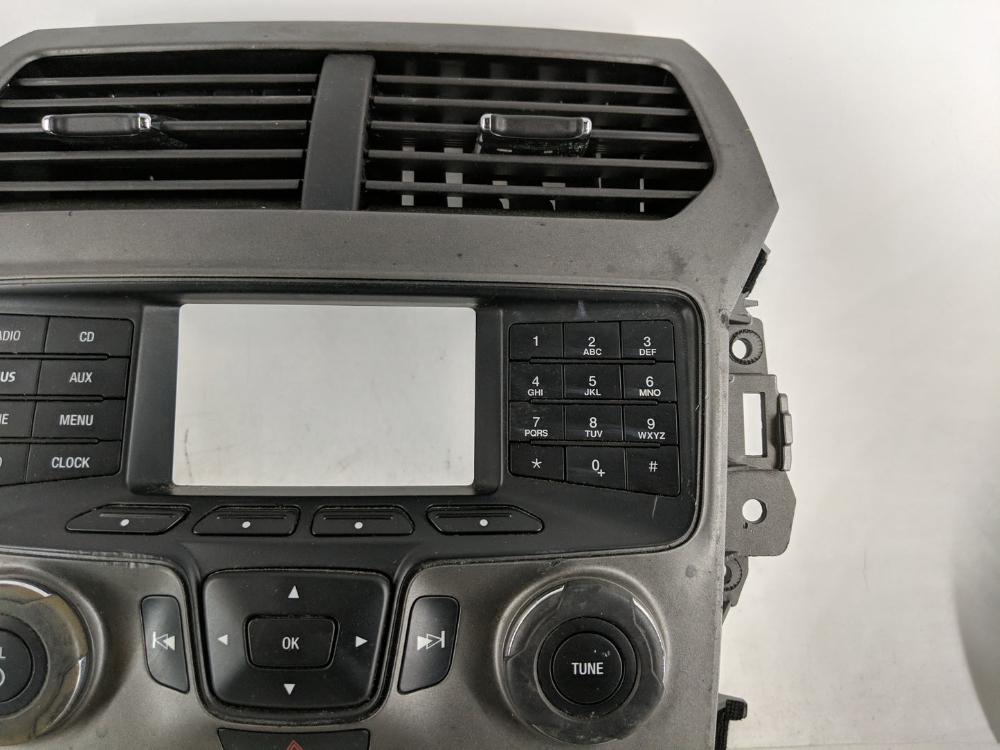 2011-2013 Ford Explorer Radio AM FM Cd Player Receiver Replacement P/N:BB5T-18A802-AG Fits Fits 2011 2012 2013 OEM Used Auto