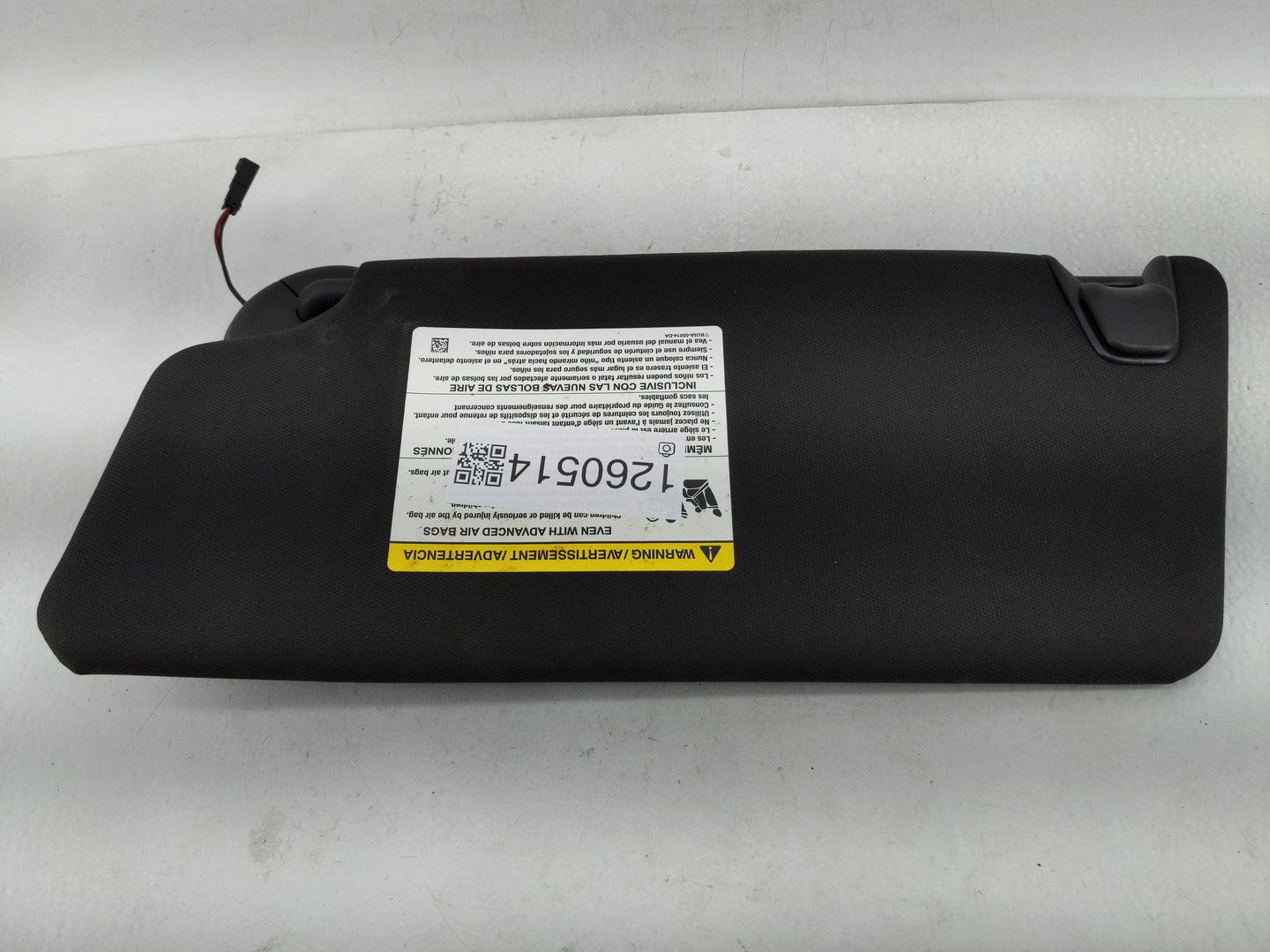 2011-2015 Ford Explorer Sun Visor Shade Replacement Passenger Right Mirror Fits Fits 2011 2012 2013 2014 2015 OEM Used Auto 