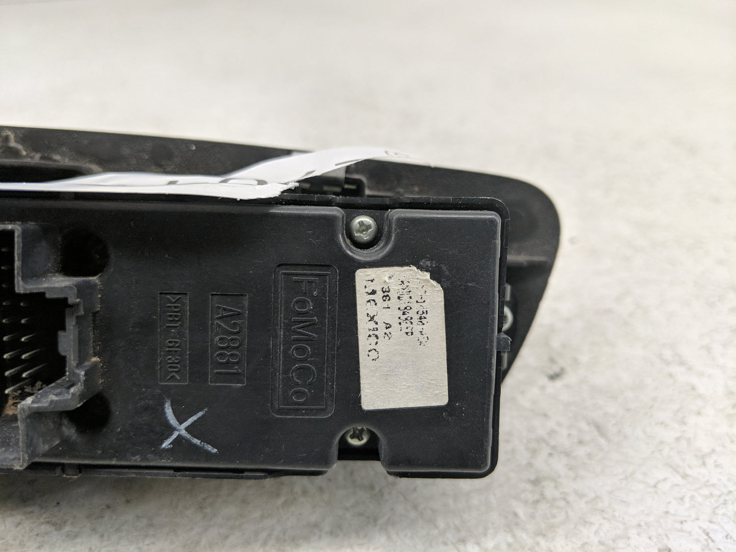 2011-2015 Ford Explorer Master Power Window Switch Replacement Driver Side Left Fits Fits 2011 2012 2013 2014 2015 OEM Used 