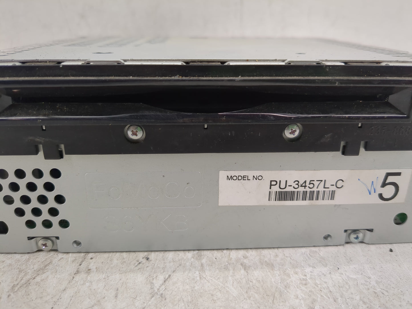 2012 Ford Explorer Radio AM FM Cd Player Receiver Replacement P/N:CB5T-19C107-BC Fits OEM Used Auto Parts - Oemusedautoparts