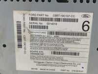 2012 Ford Explorer Radio AM FM Cd Player Receiver Replacement P/N:CB5T-19C107-CC CB5T-19C107-BC Fits OEM Used Auto Parts - O