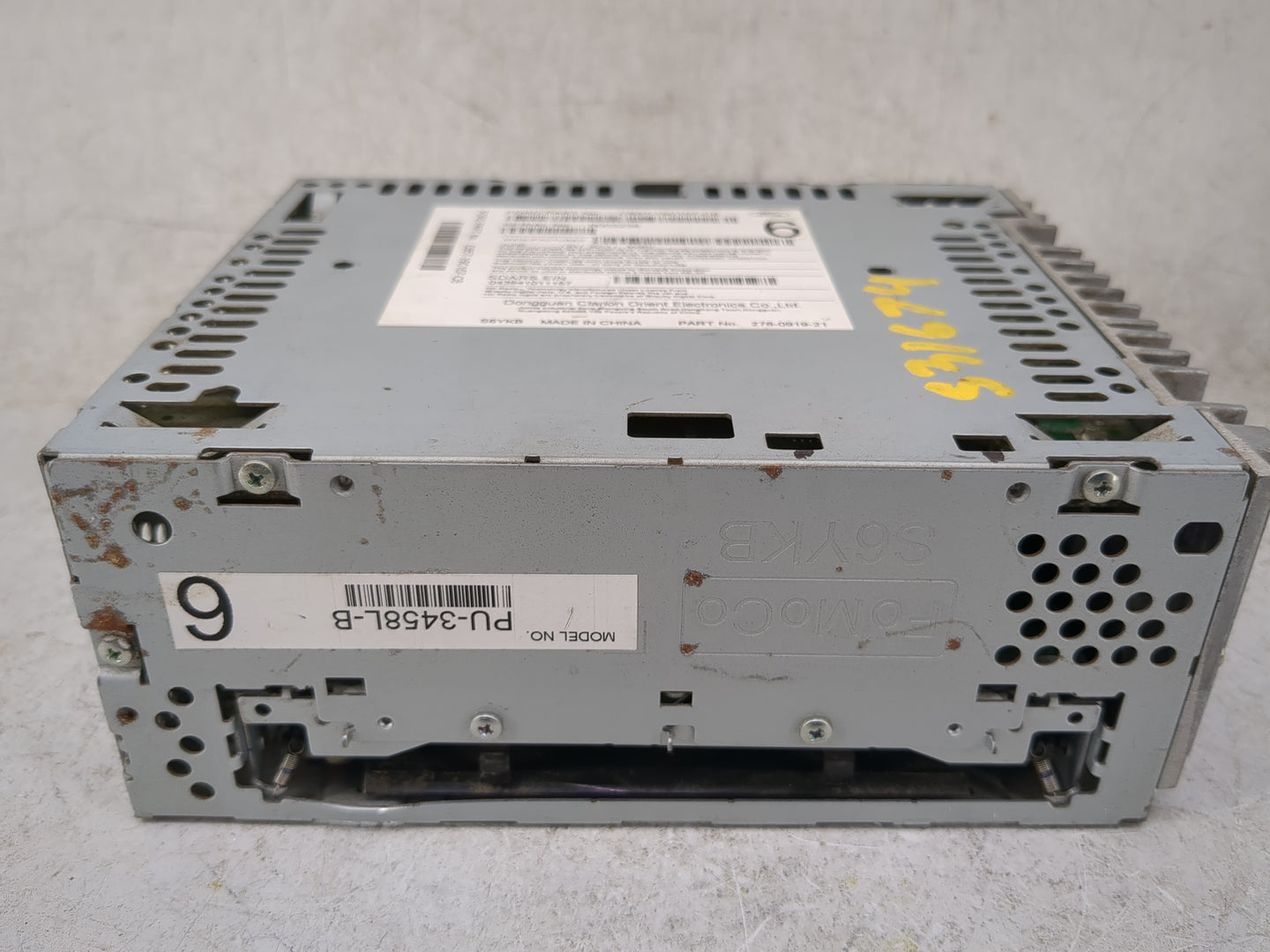 2012 Ford Explorer Radio AM FM Cd Player Receiver Replacement P/N:CB5T-19C107-CB PU-3458L-B, 276-0919-21 Fits OEM Used Auto 