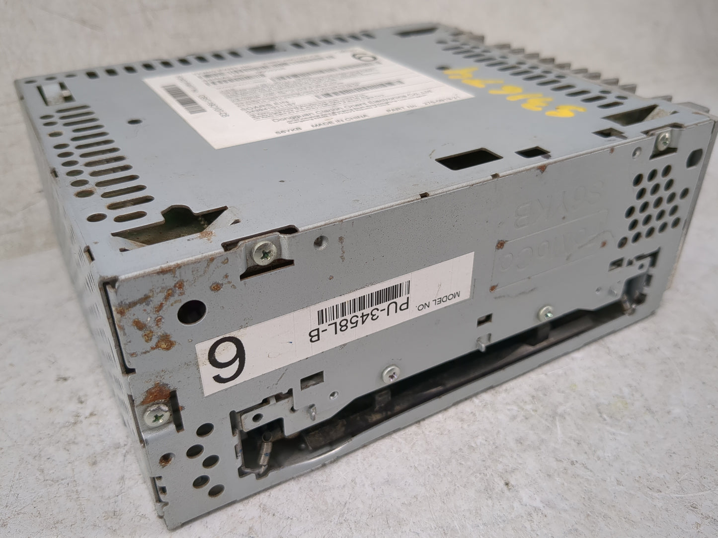 2012 Ford Explorer Radio AM FM Cd Player Receiver Replacement P/N:CB5T-19C107-CB PU-3458L-B, 276-0919-21 Fits OEM Used Auto 
