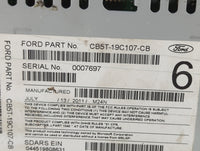 2012 Ford Explorer Radio AM FM Cd Player Receiver Replacement P/N:CB5T-19C107-CB PU-3458L-B, 276-0919-21 Fits OEM Used Auto 
