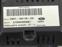 2012-2012 Ford Explorer Information Radio Display Screen - Oemusedautoparts1.com