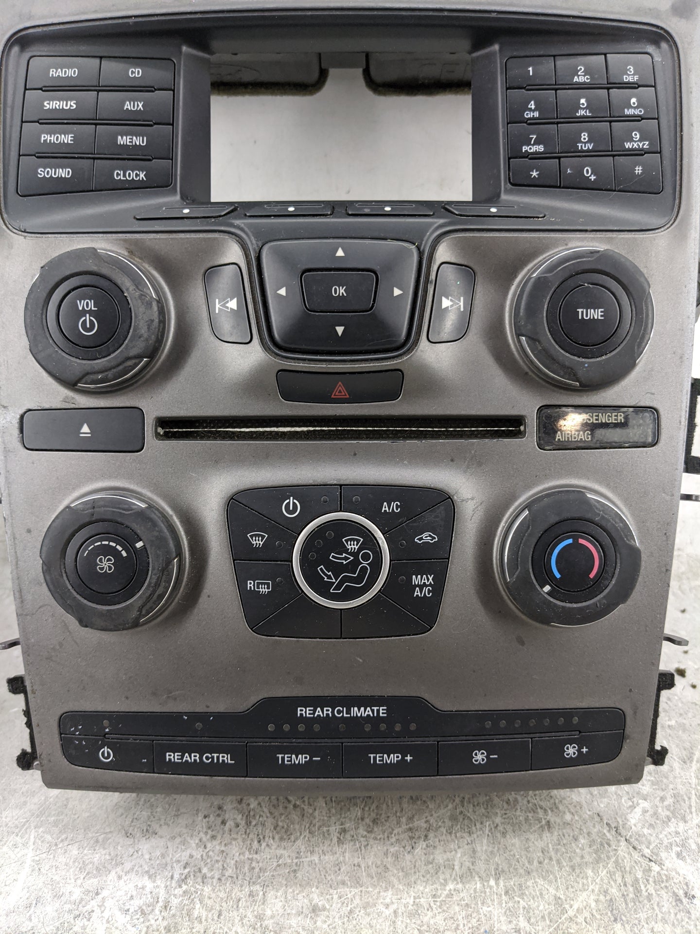2011-2014 Ford Explorer Climate Control Module Temperature AC/Heater Replacement P/N:BB5T-18A802-AG Fits Fits 2011 2012 2013