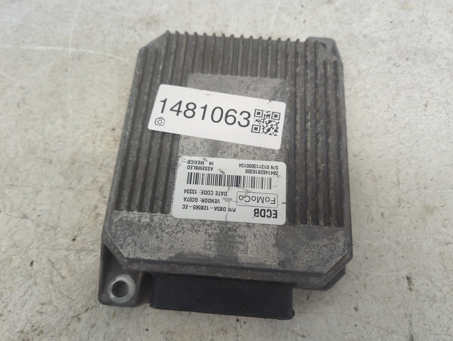 2012-2015 Ford Explorer PCM Engine Control Computer ECU ECM PCU OEM P/N:DB5A-12B565-EC Fits Fits 2012 2013 2014 2015 OEM Use