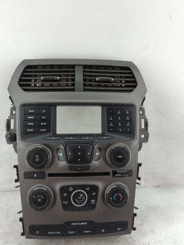 2012 Ford Explorer Climate Control Module Temperature AC/Heater Replacement P/N:EB5T-18A802-AD 10007582-16 Fits OEM Used Aut
