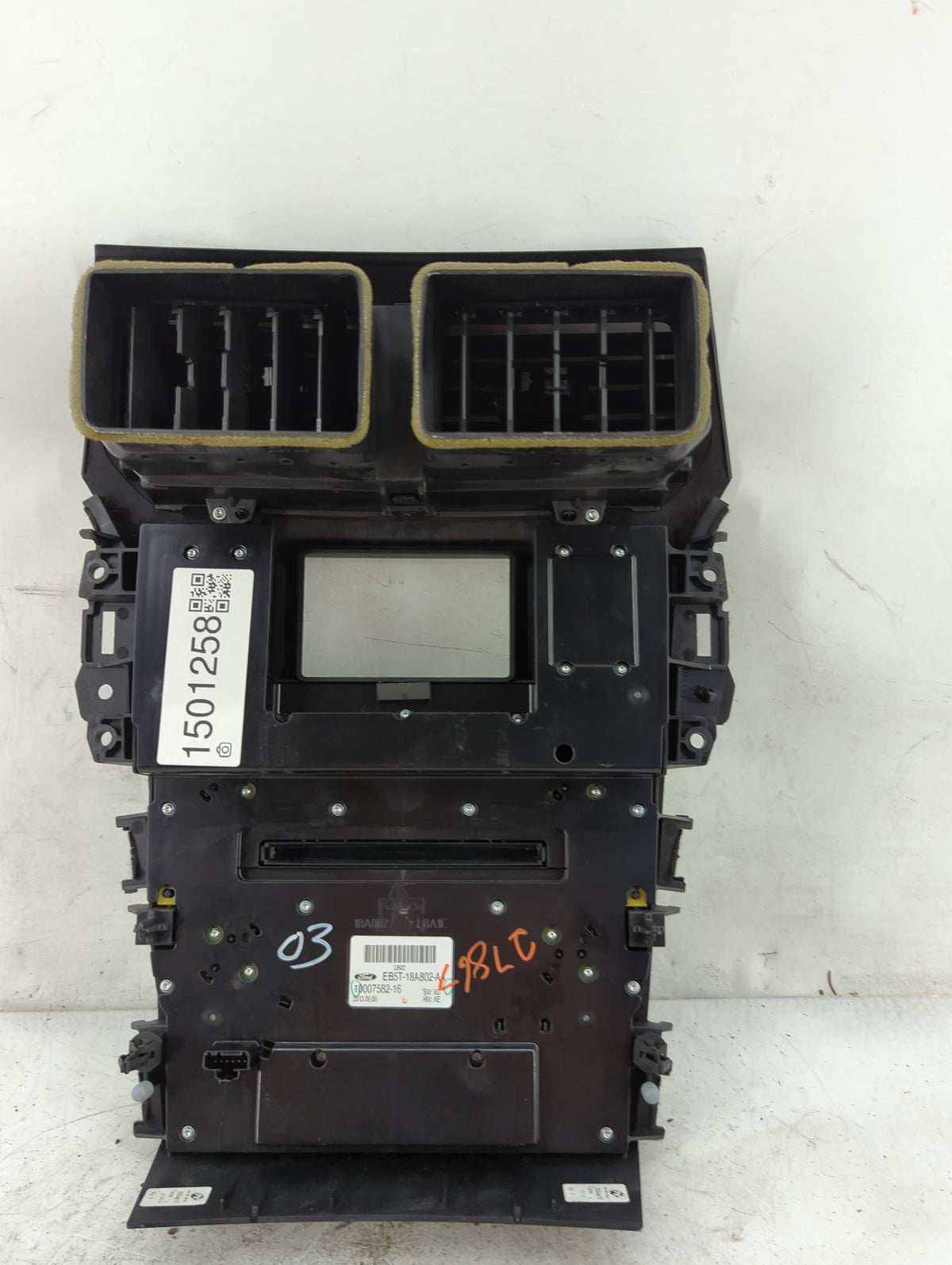 2012 Ford Explorer Climate Control Module Temperature AC/Heater Replacement P/N:EB5T-18A802-AD 10007582-16 Fits OEM Used Aut