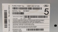 2012 Ford Explorer Radio AM FM Cd Player Receiver Replacement P/N:CB5T-19C107-BC CB5T-19C107-BB Fits OEM Used Auto Parts - O
