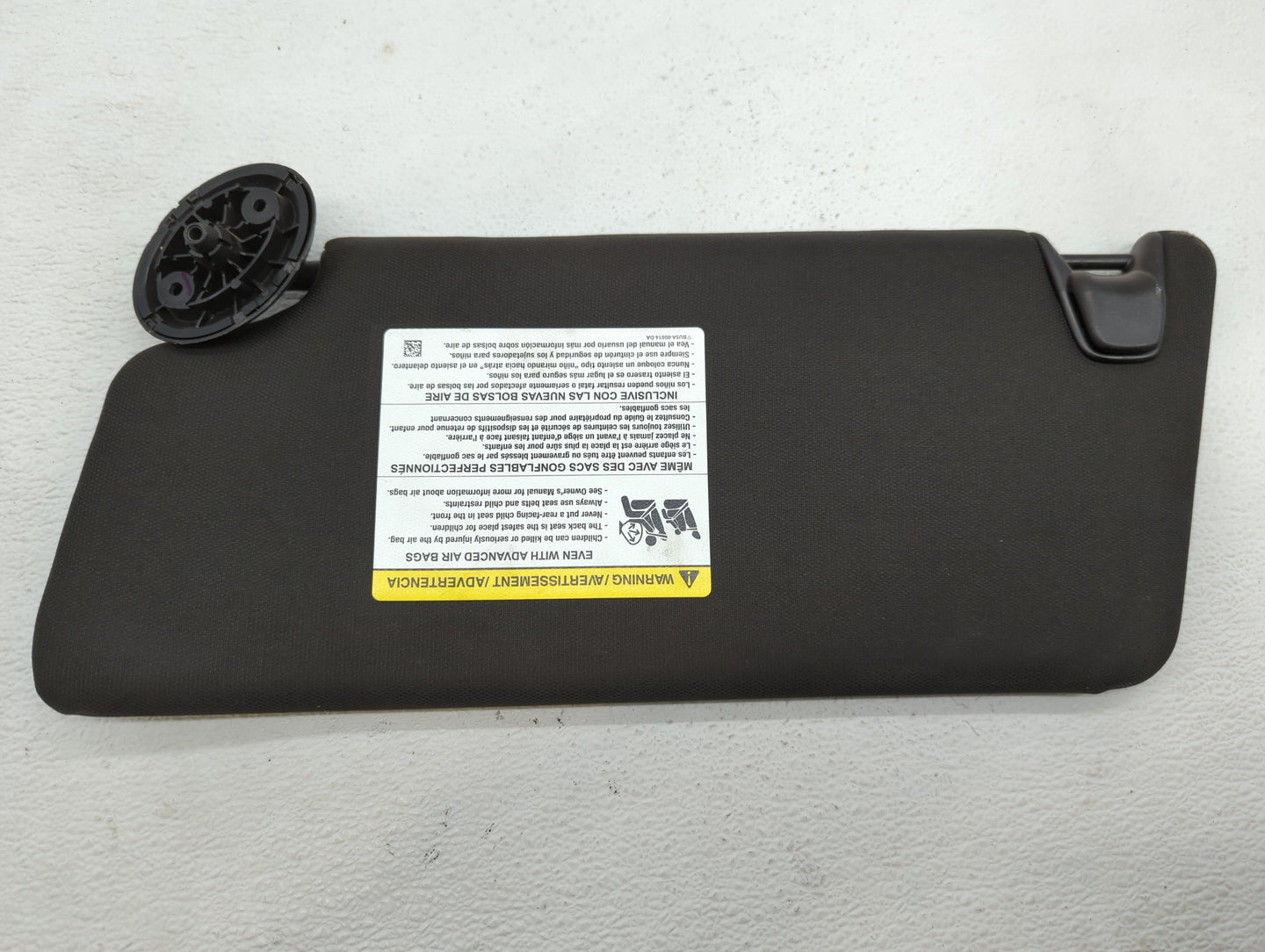 2011-2015 Ford Explorer Sun Visor Shade Replacement Passenger Right Mirror Fits Fits 2011 2012 2013 2014 2015 OEM Used Auto 
