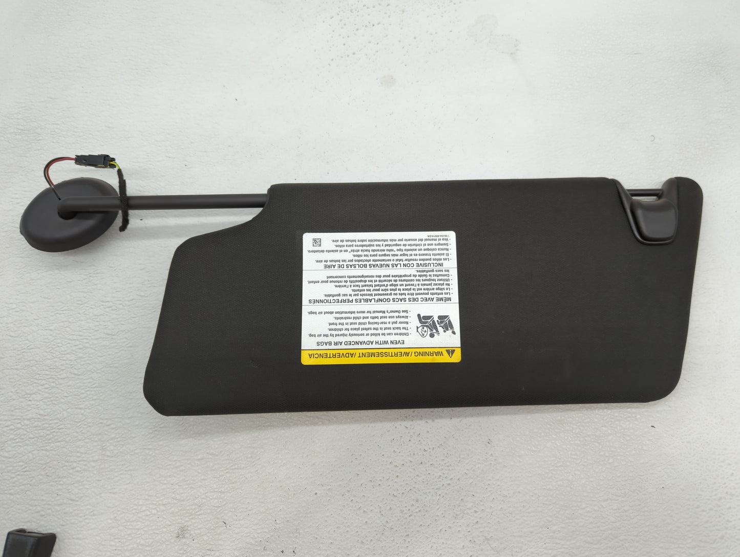 2011-2015 Ford Explorer Sun Visor Shade Replacement Passenger Right Mirror Fits Fits 2011 2012 2013 2014 2015 OEM Used Auto 