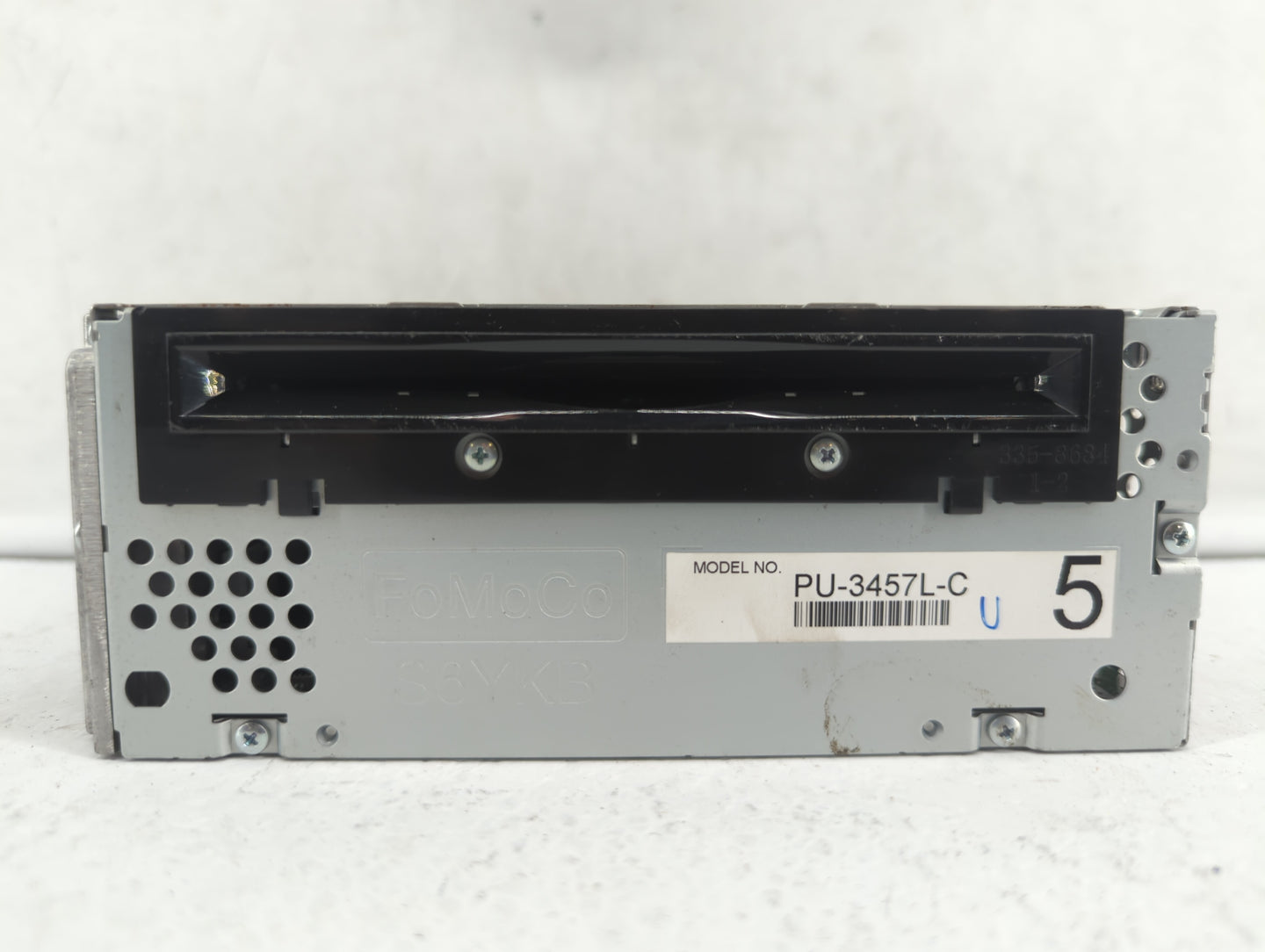 2012 Ford Explorer Radio AM FM Cd Player Receiver Replacement P/N:CB5T-19C107-BC CB5T-19C107-BB Fits OEM Used Auto Parts - O