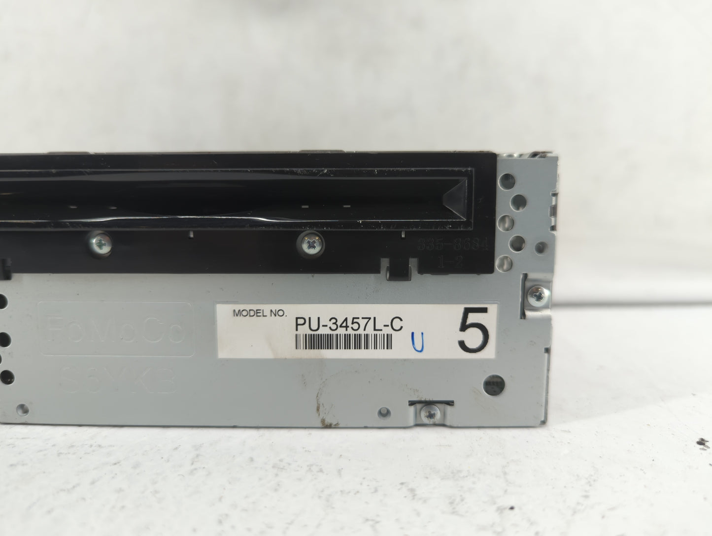 2012 Ford Explorer Radio AM FM Cd Player Receiver Replacement P/N:CB5T-19C107-BC CB5T-19C107-BB Fits OEM Used Auto Parts - O