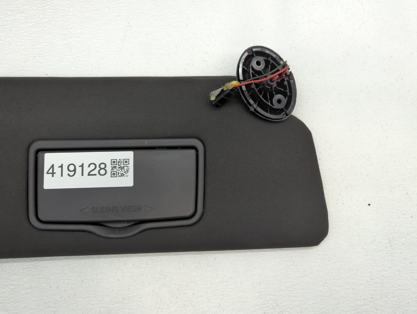 2011-2015 Ford Explorer Sun Visor Shade Replacement Passenger Right Mirror Fits Fits 2011 2012 2013 2014 2015 OEM Used Auto 