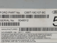 2012-2012 Ford Explorer Am Fm Cd Player Radio Receiver 451743 - Oemusedautoparts1.com