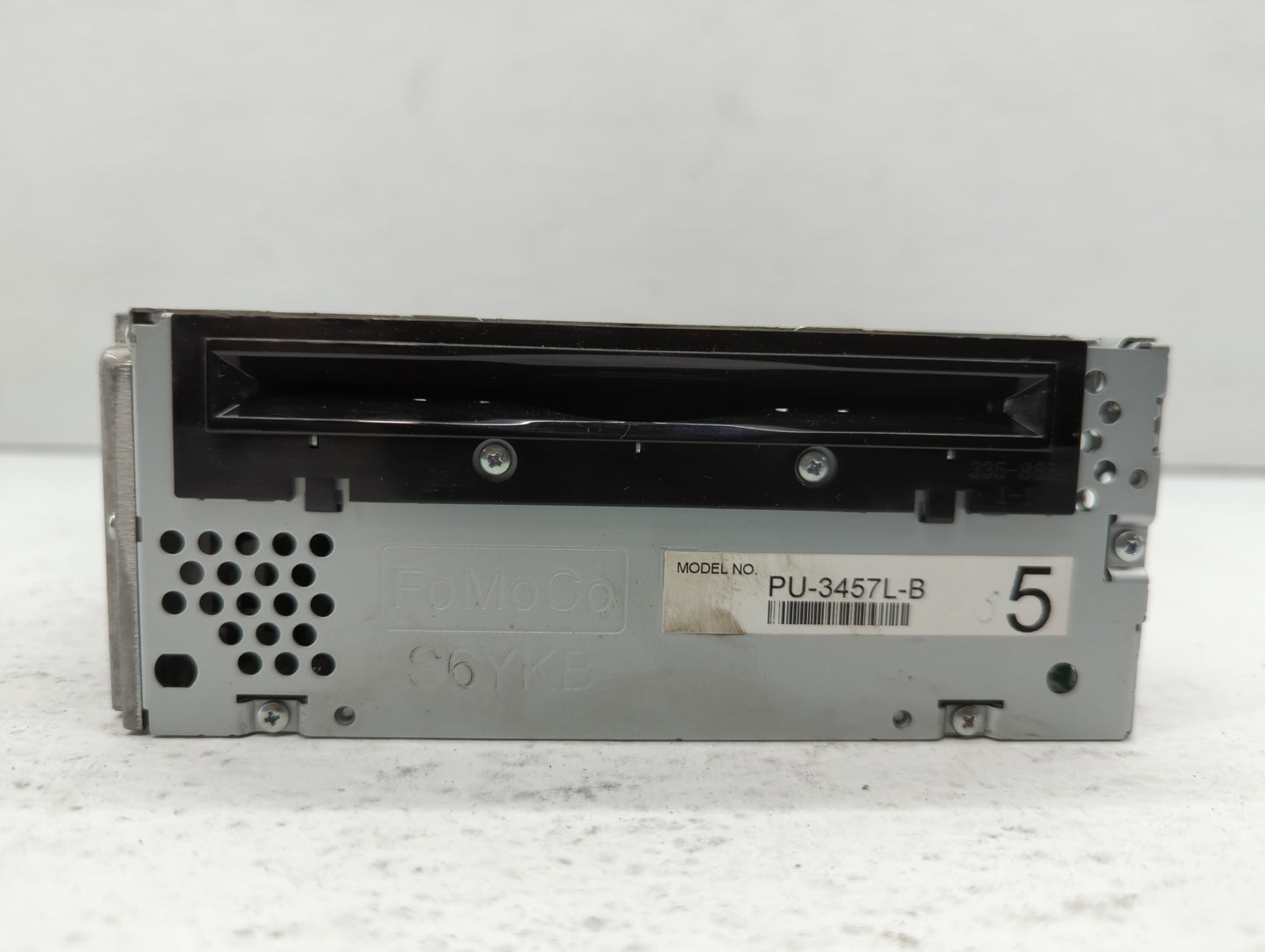 2012 Ford Explorer Radio AM FM Cd Player Receiver Replacement P/N:CB5T-19C107-BB CB5T-19C107-AB Fits OEM Used Auto Parts - O