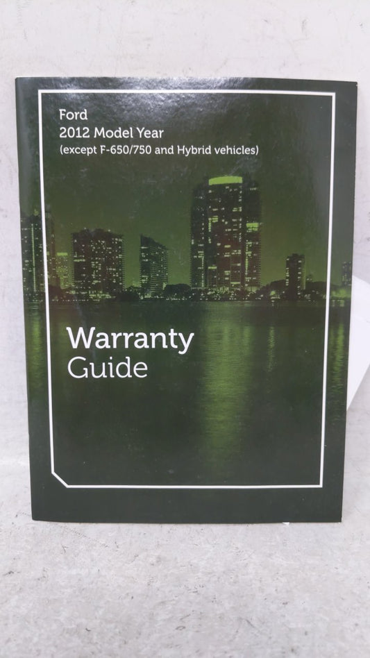 2012 Ford Explorer Owners Manual Book Guide OEM Used Auto Parts