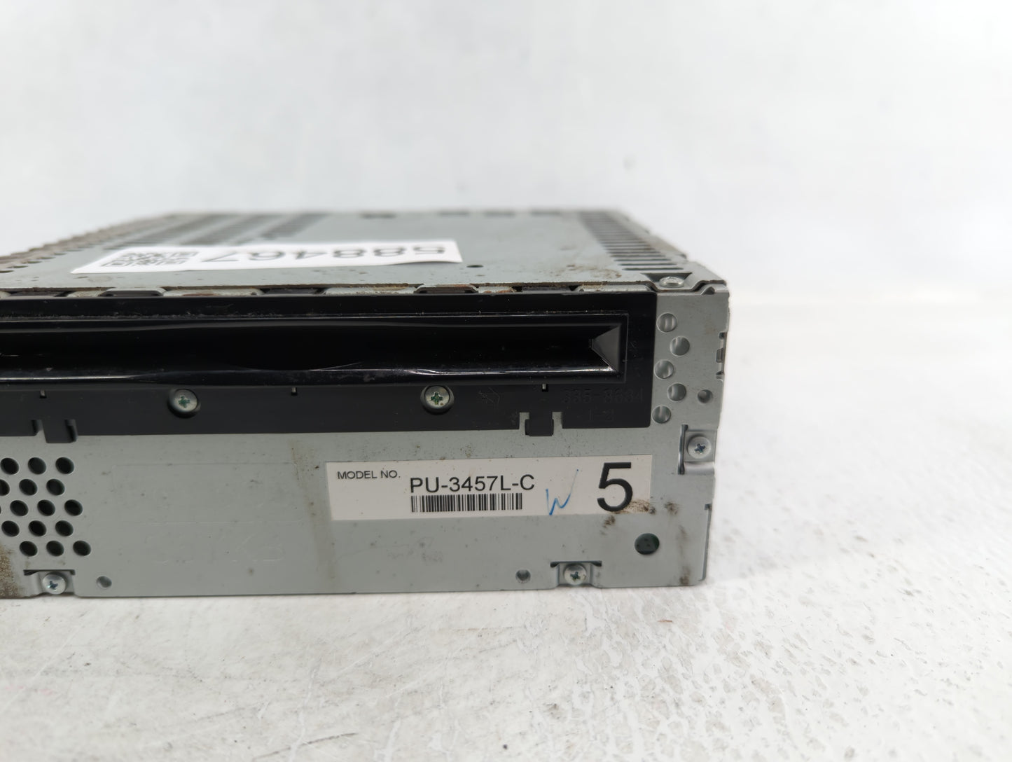 2012 Ford Explorer Radio AM FM Cd Player Receiver Replacement P/N:CB5T-19C107-BC Fits OEM Used Auto Parts - Oemusedautoparts