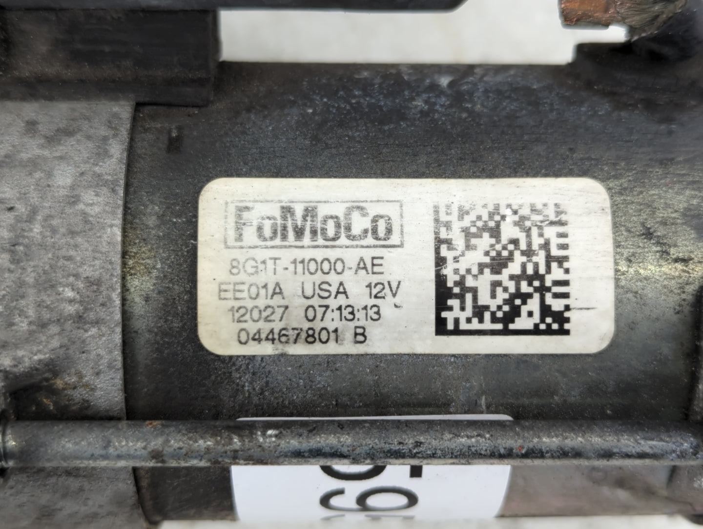 2011-2019 Ford Explorer Car Starter Motor Solenoid OEM P/N:8G1T-11000-AE Fits OEM Used Auto Parts - Oemusedautoparts1.com