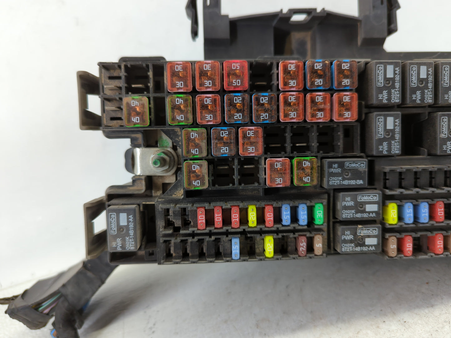 2011-2012 Ford Explorer Fusebox Fuse Box Panel Relay Module P/N:BT4T-14A003-AA Fits Fits 2011 2012 OEM Used Auto Parts - Oem
