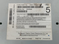 2012 Ford Explorer Radio AM FM Cd Player Receiver Replacement P/N:CB5T-19C107-BB Fits OEM Used Auto Parts - Oemusedautoparts