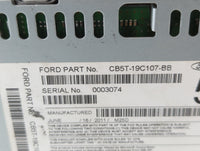 2012-2012 Ford Explorer Am Fm Cd Player Radio Receiver 738047 - Oemusedautoparts1.com