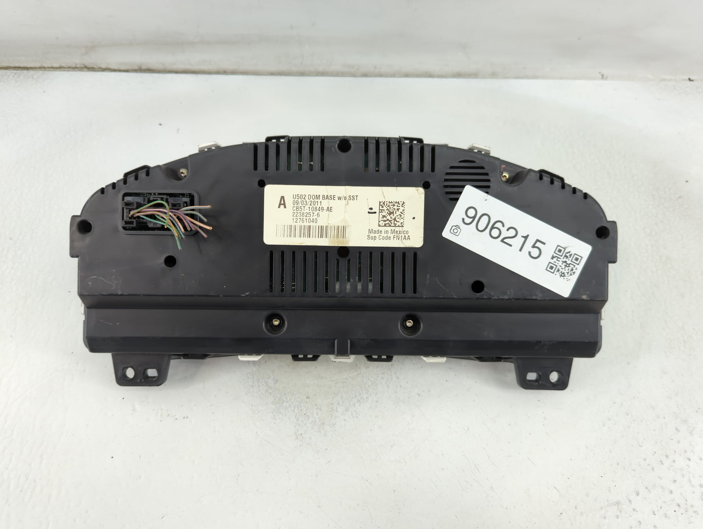 2012 Ford Explorer Instrument Cluster Speedometer Gauges P/N:CB5T-10849-AE Fits OEM Used Auto Parts - Oemusedautoparts1.com