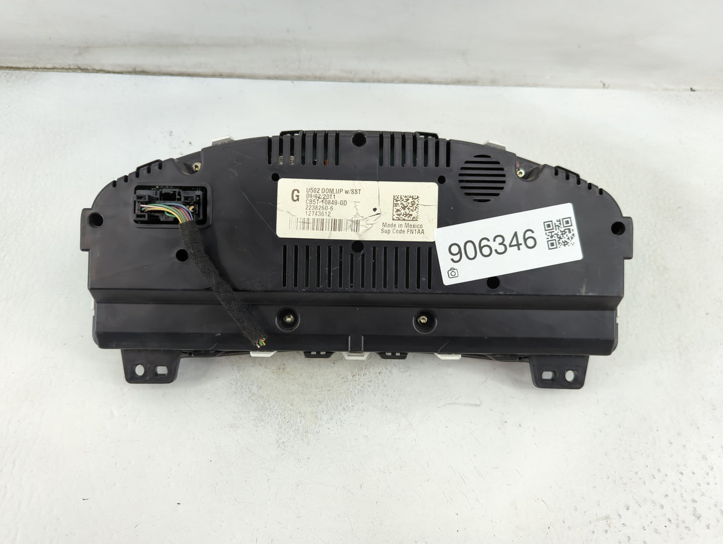 2012 Ford Explorer Instrument Cluster Speedometer Gauges P/N:CB5T-10849-GD Fits OEM Used Auto Parts - Oemusedautoparts1.com