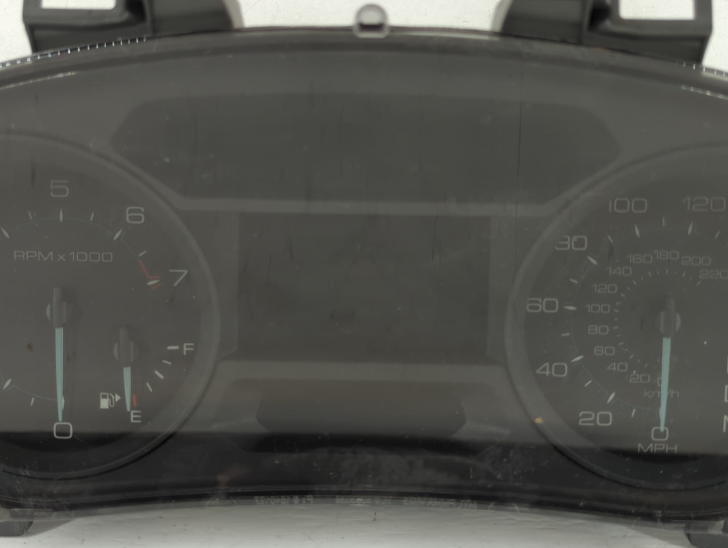 2012 Ford Explorer Instrument Cluster Speedometer Gauges P/N:CB5T-10849-EG CB5T-10849-GF Fits OEM Used Auto Parts - Oemuseda