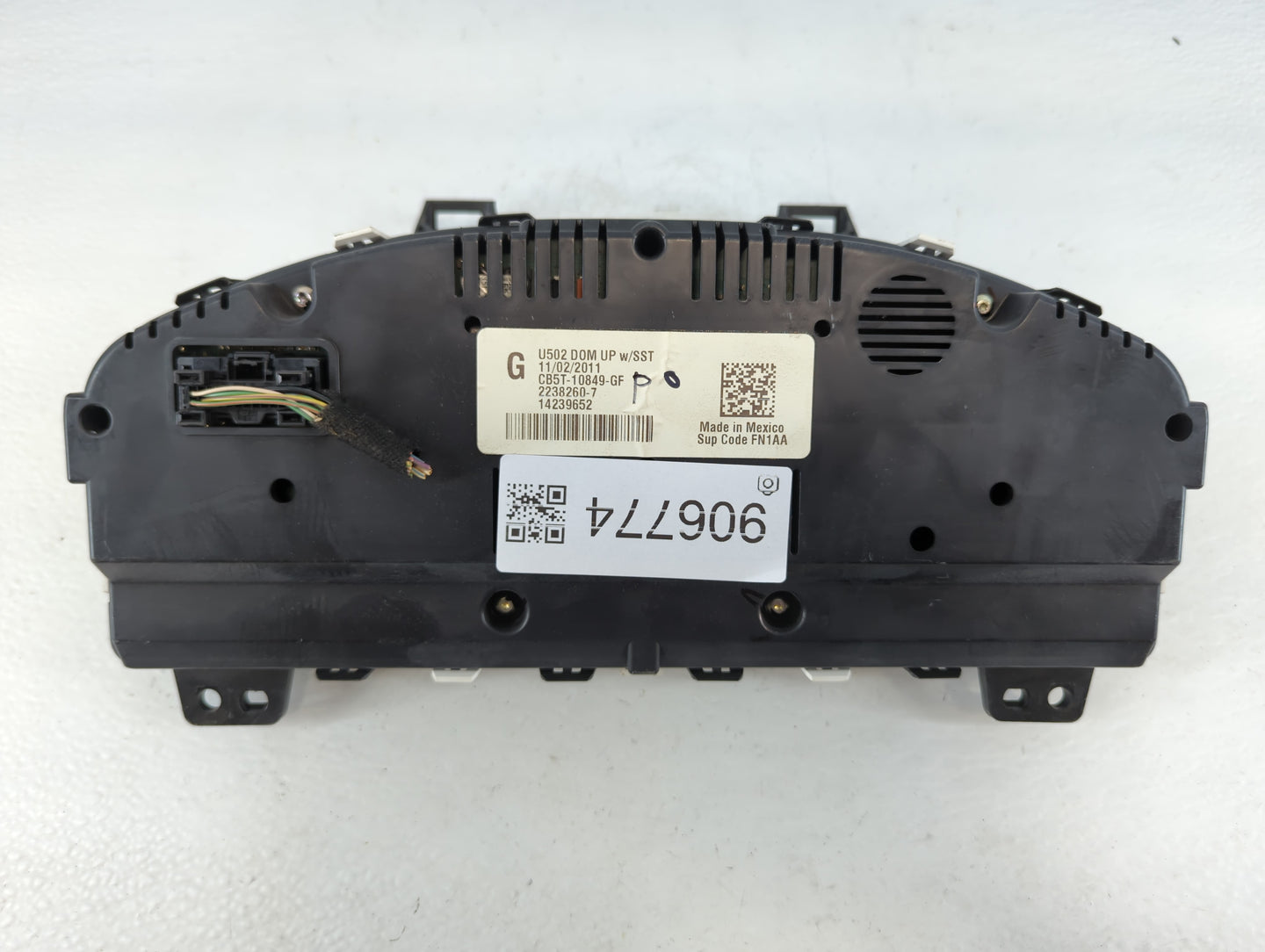 2012 Ford Explorer Instrument Cluster Speedometer Gauges P/N:CB5T-10849-GF Fits OEM Used Auto Parts - Oemusedautoparts1.com