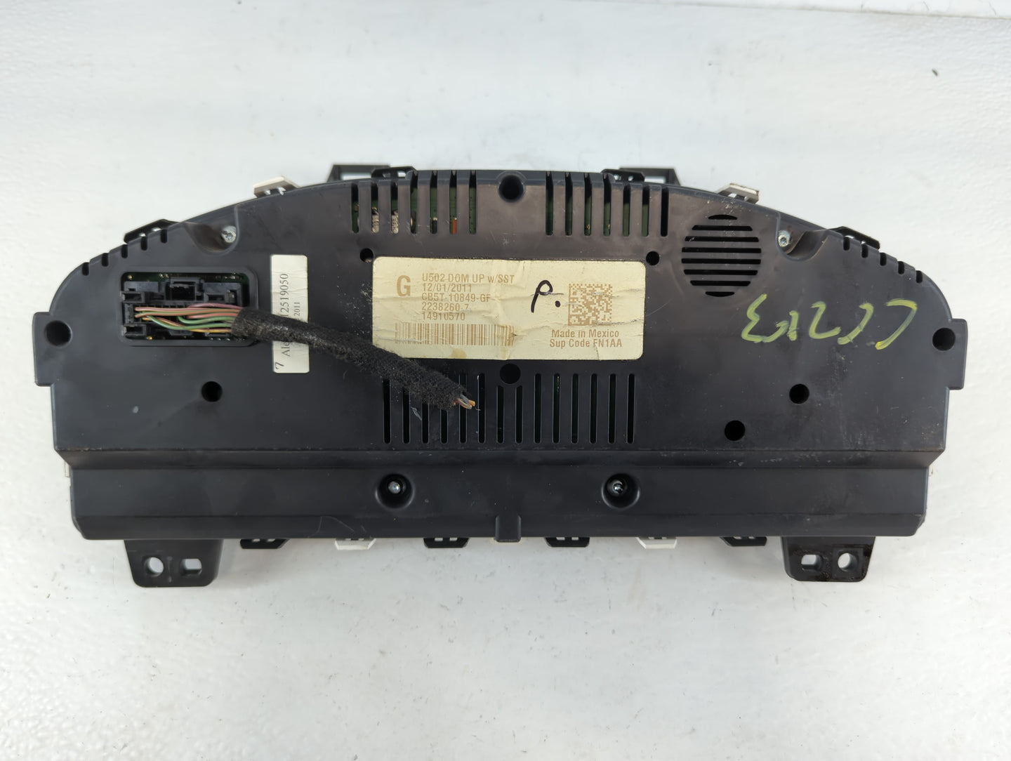 2012 Ford Explorer Instrument Cluster Speedometer Gauges P/N:CB5T-10849-GF Fits OEM Used Auto Parts - Oemusedautoparts1.com