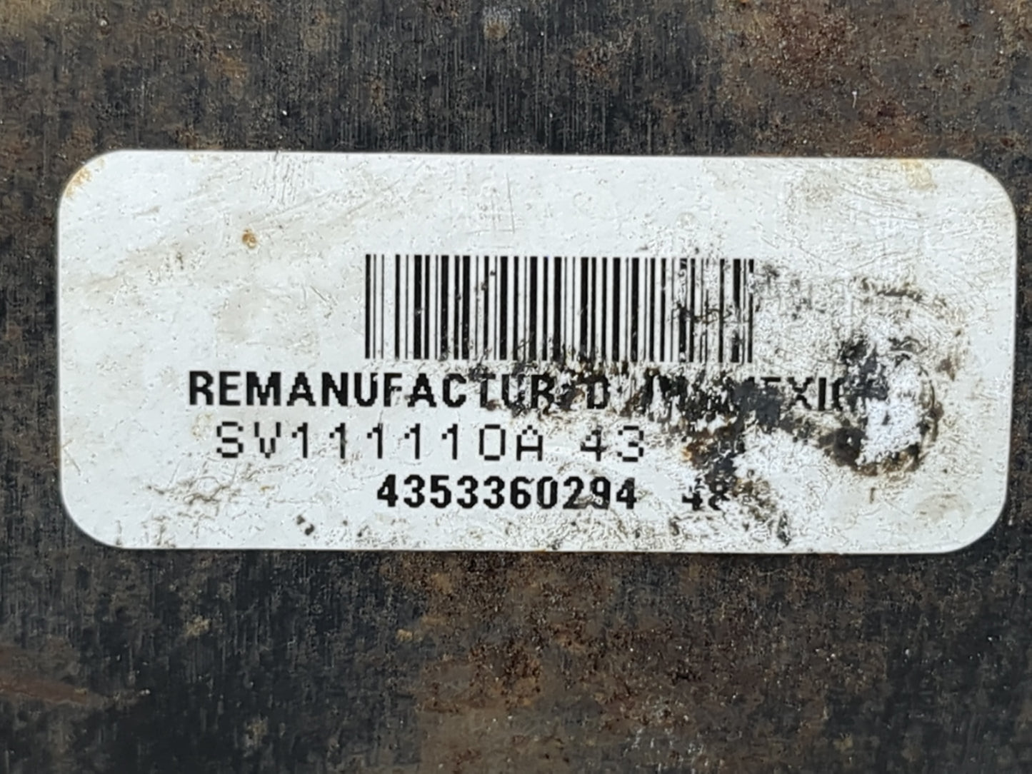 1999-2013 Ford F-150 Car Starter Motor Solenoid OEM P/N:4353360294 SV111110A 43 Fits OEM Used Auto Parts - Oemusedautoparts1