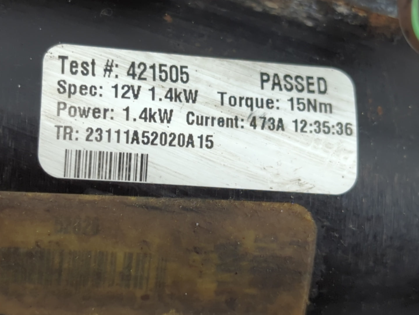 2011-2014 Ford F-150 Car Starter Motor Solenoid OEM Fits Fits 2011 2012 2013 2014 2015 OEM Used Auto Parts - Oemusedautopart