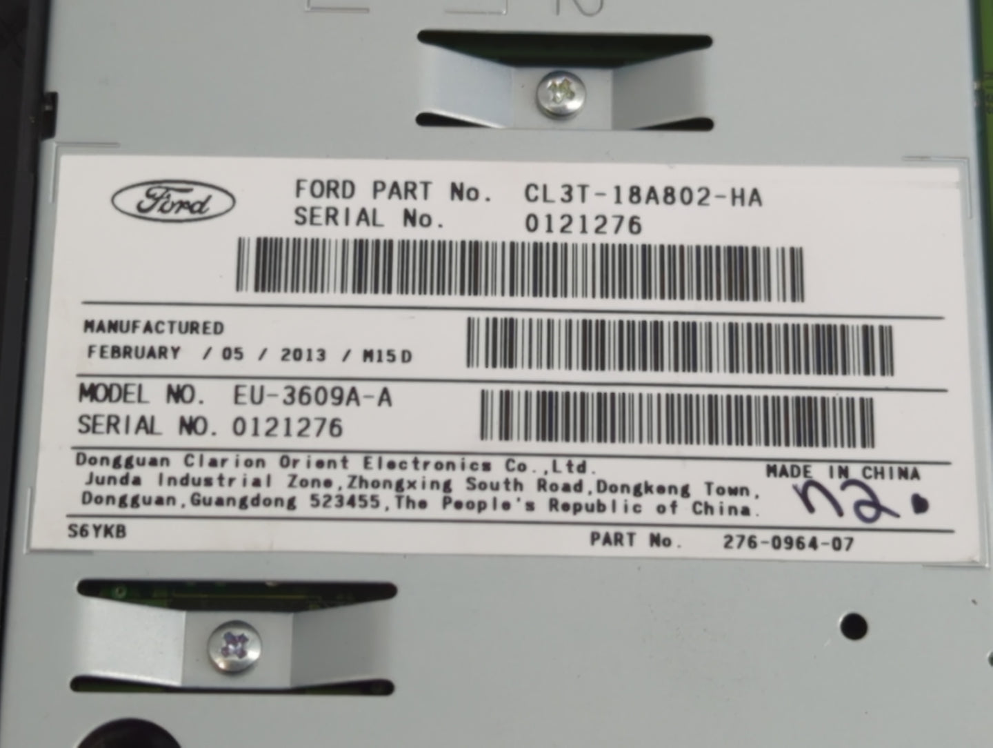 2012-2014 Ford F-150 Radio Control Panel - Oemusedautoparts1.com