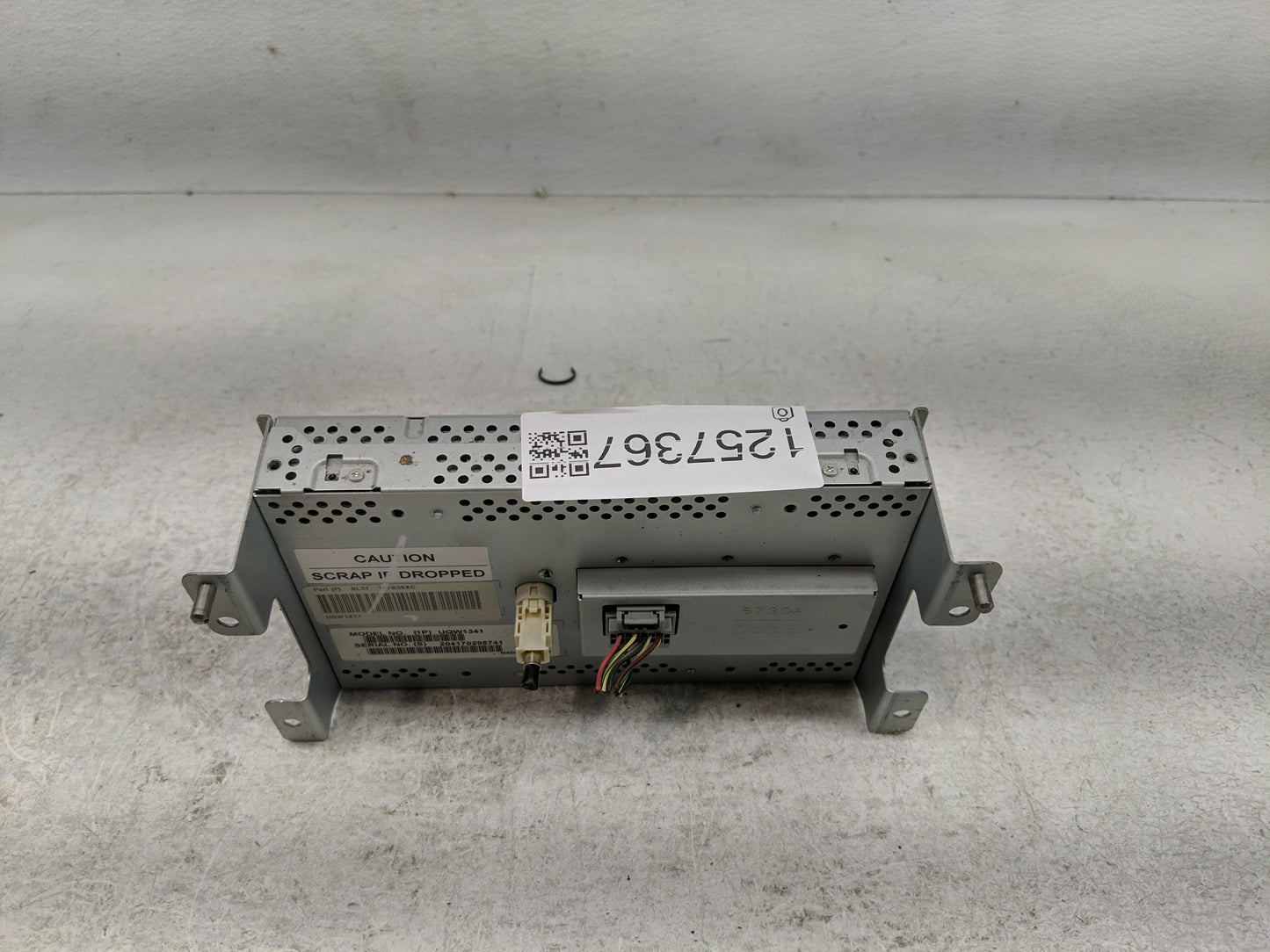 2010-2012 Ford F-150 Radio AM FM Cd Player Receiver Replacement P/N:BL3T 10F389AC Fits Fits 2010 2011 2012 OEM Used Auto Par
