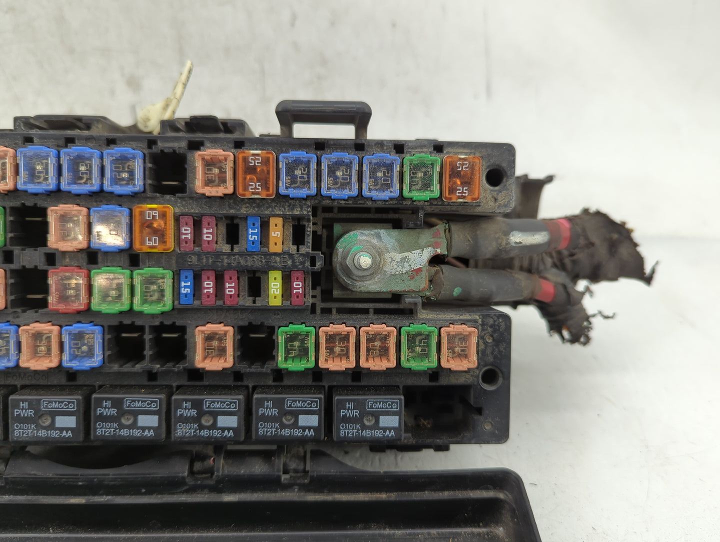 2011-2014 Ford F-150 Fusebox Fuse Box Panel Relay Module P/N:9L1T-14A003-BA Fits Fits 2011 2012 2013 2014 OEM Used Auto Part