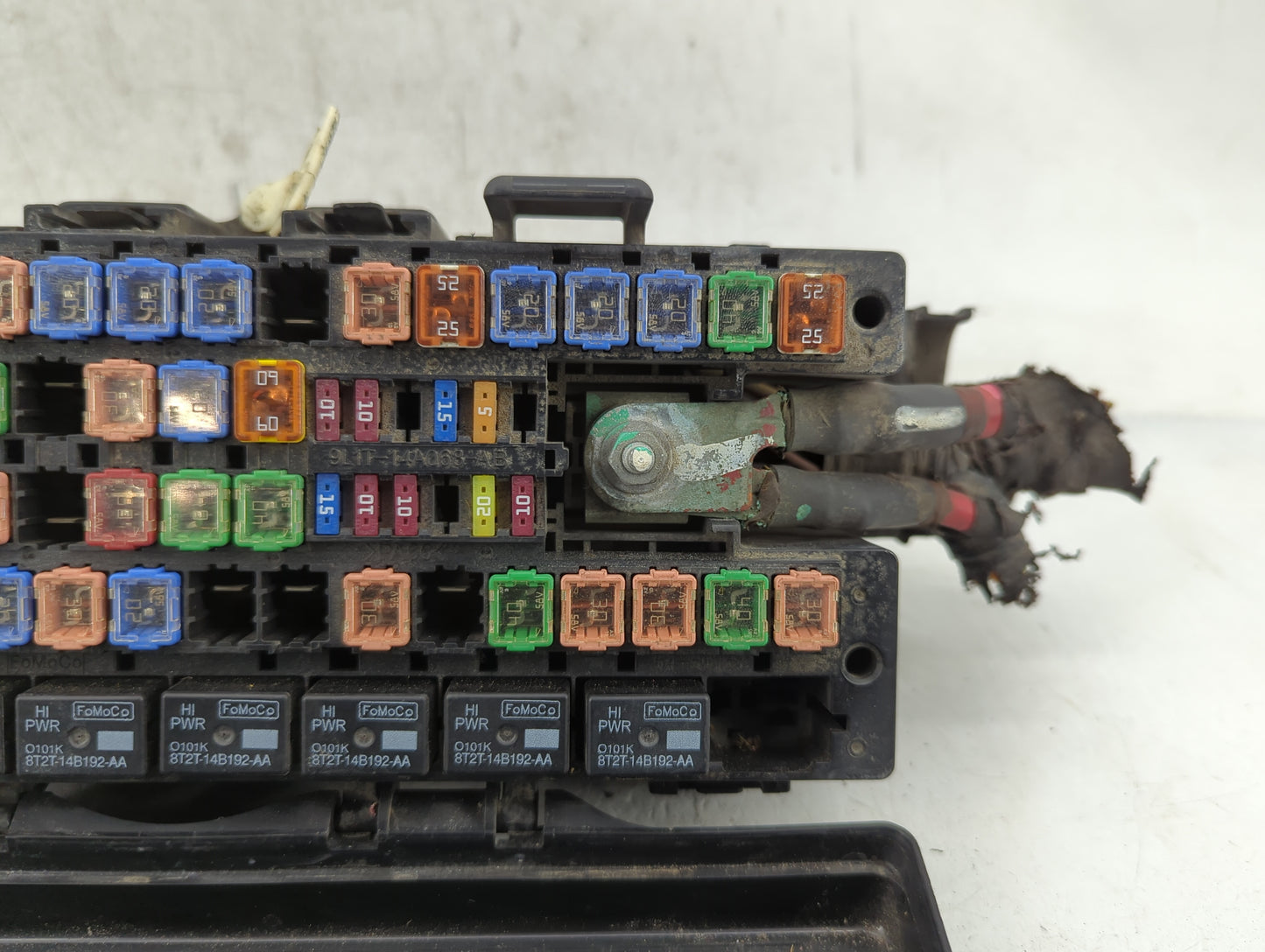2011-2014 Ford F-150 Fusebox Fuse Box Panel Relay Module P/N:9L1T-14A003-BA Fits Fits 2011 2012 2013 2014 OEM Used Auto Part