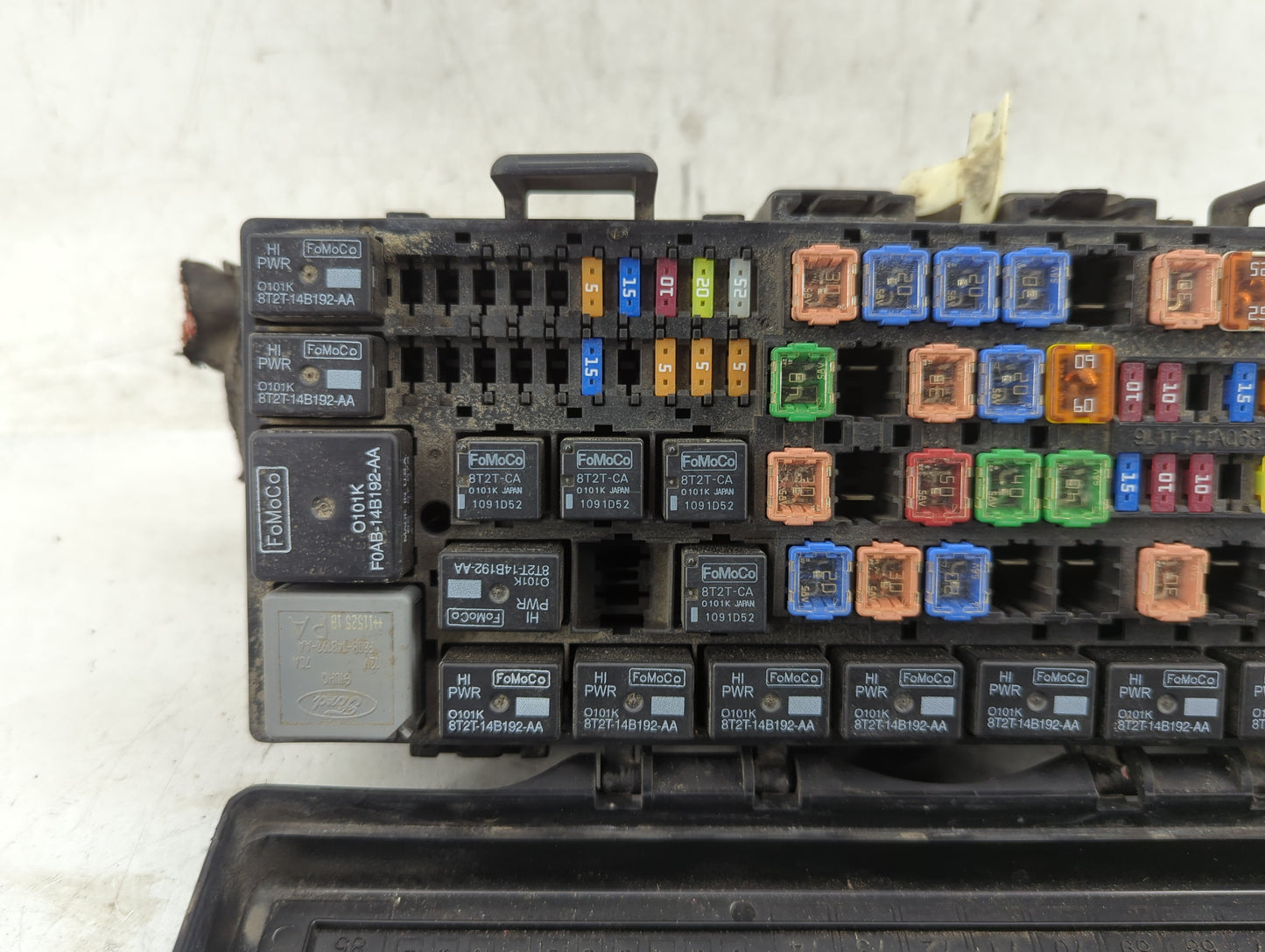 2011-2014 Ford F-150 Fusebox Fuse Box Panel Relay Module P/N:9L1T-14A003-BA Fits Fits 2011 2012 2013 2014 OEM Used Auto Part