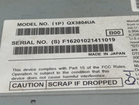 2011-2012 Ford F-150 Radio AM FM Cd Player Receiver Replacement P/N:QX3804UA Fits Fits 2011 2012 OEM Used Auto Parts - Oemus