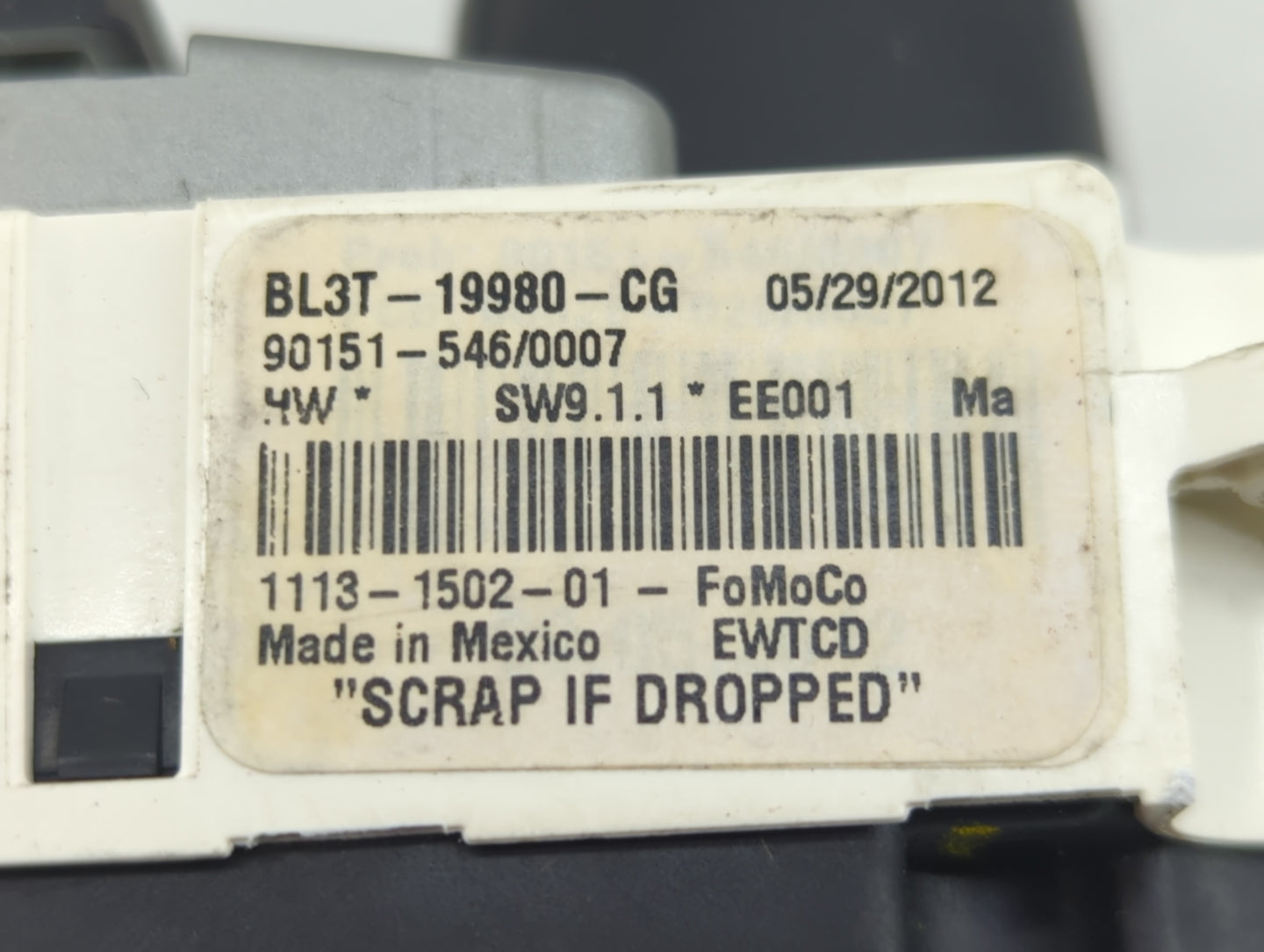 2011-2012 Ford F-150 Climate Control Module Temperature AC/Heater Replacement P/N:BL3T-19980-CG Fits Fits 2011 2012 OEM Used