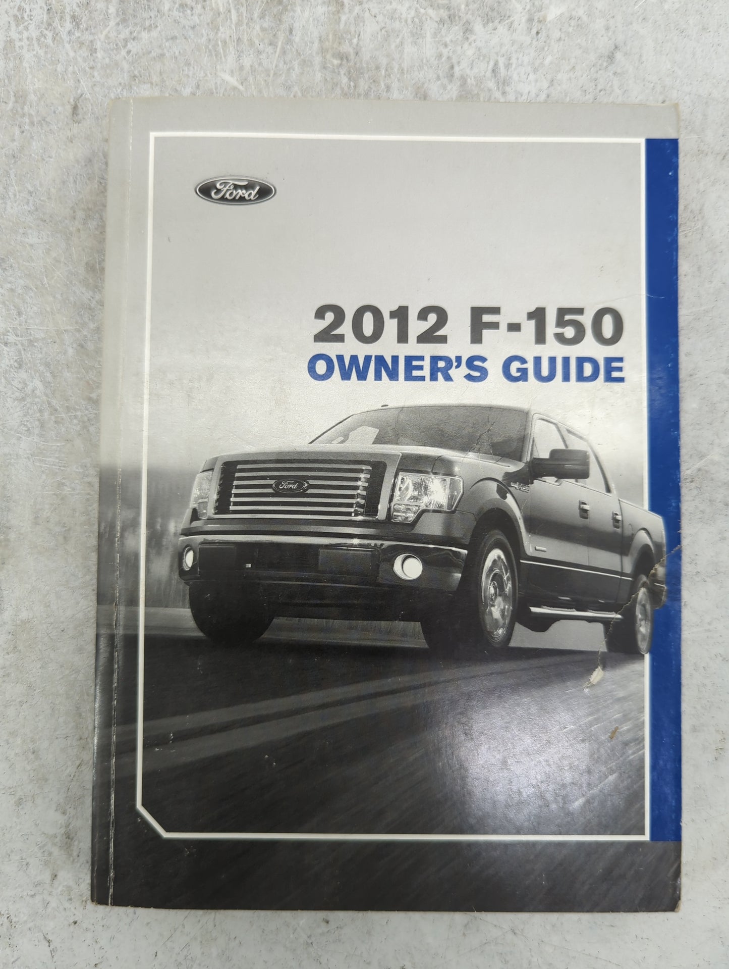 2012 Ford F-150 Owners Manual Book Guide P/N:CL3J 19A321 AC OEM Used Auto Parts - Oemusedautoparts1.com