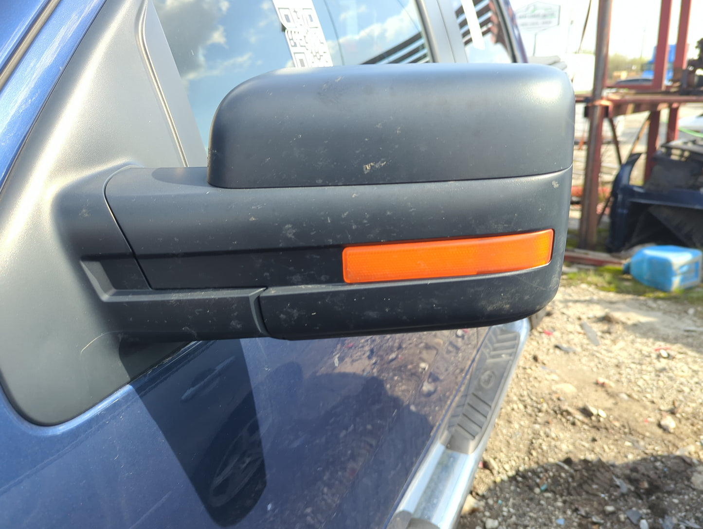2011-2014 Ford F-150 Driver Side View Mirror - Left Door Mirror OEM Used - Oemusedautoparts1.com