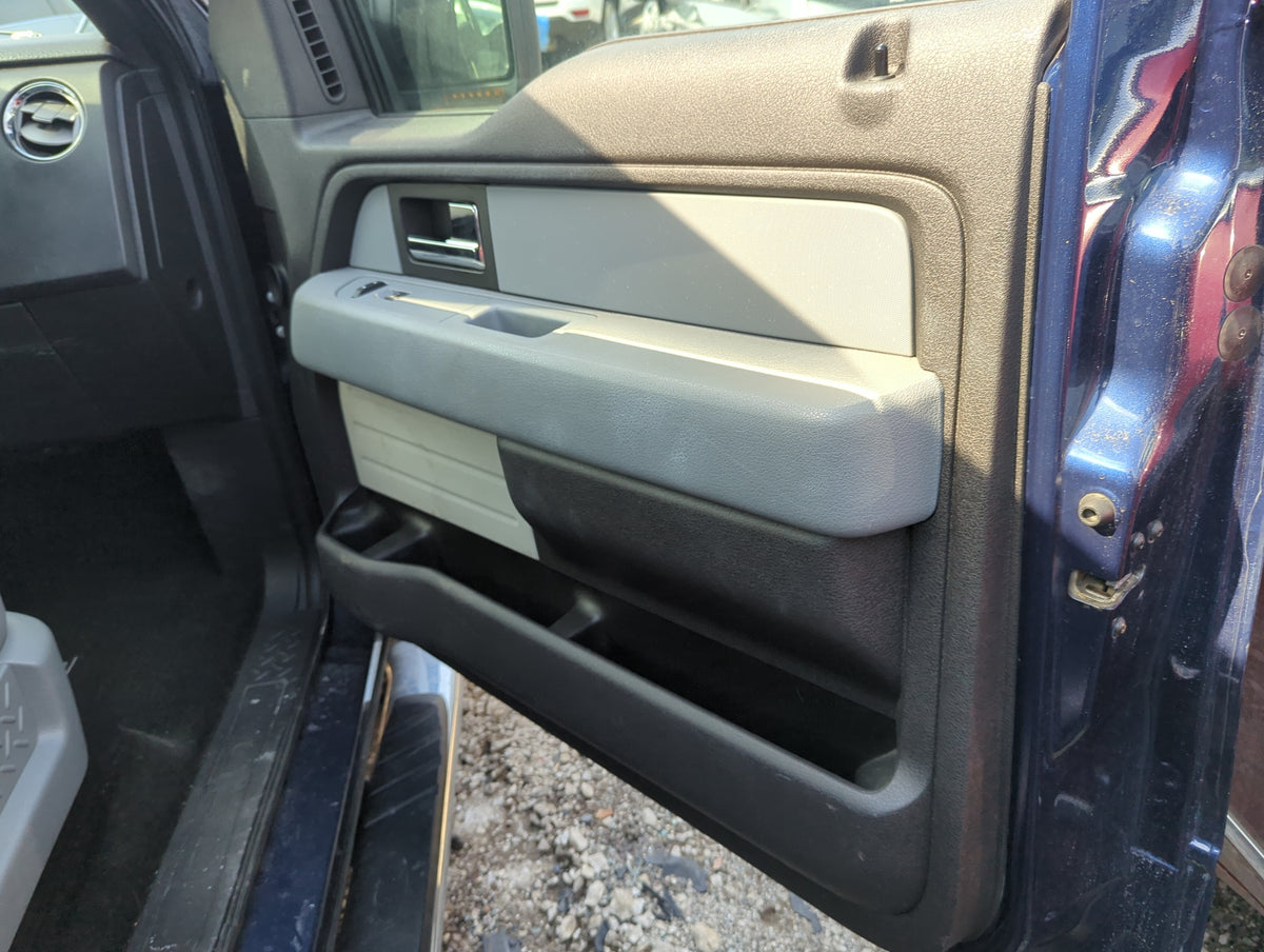 2012 Ford F-150 Front Right Passenger Interior Door Panel Trim - Oemusedautoparts1.com