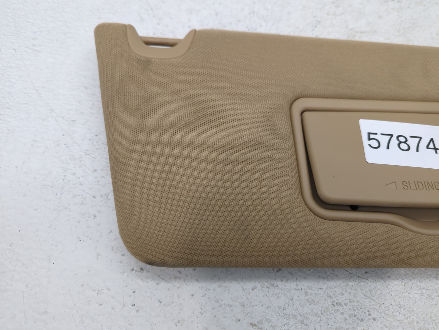 2010-2014 Ford F-150 Sun Visor Shade Replacement Passenger Right Mirror Fits Fits 2010 2011 2012 2013 2014 OEM Used Auto Par